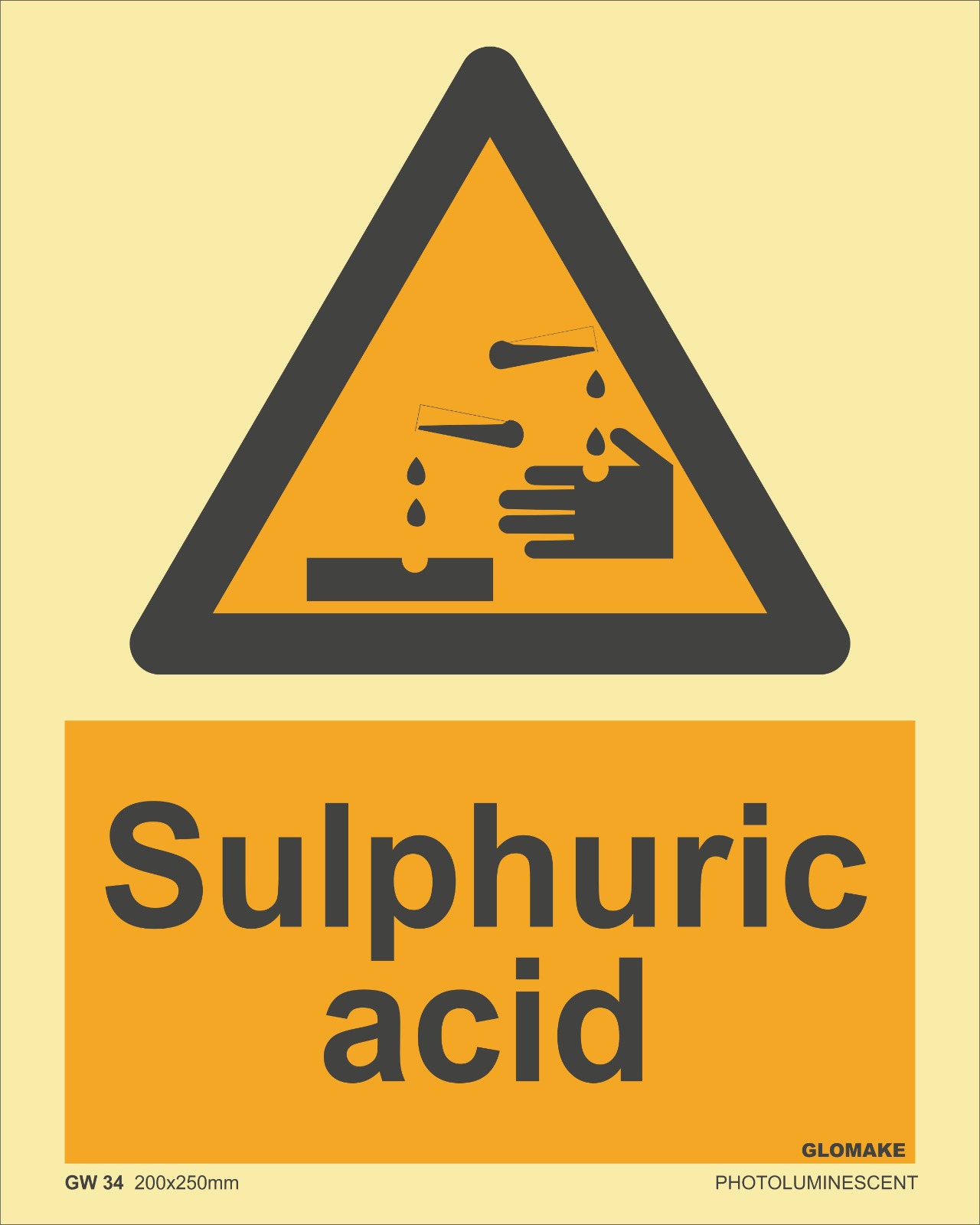 SULPHURIC ACID 
(GW 34)